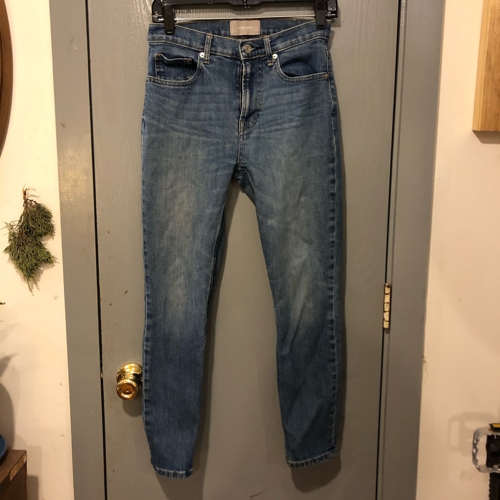 Size 27 Everlane high rise skinny jeans